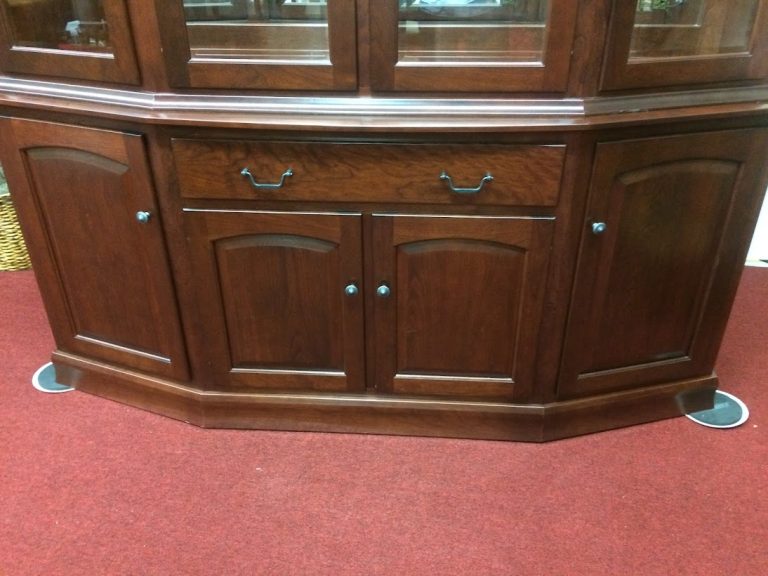 Vintage Breakfront, Dutchcrafters Furniture, Cherry China Cabinet