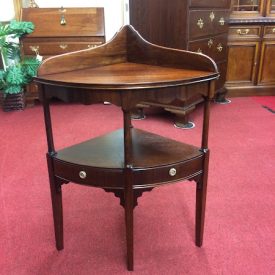 Vintage Corner Stand, Mahogany Furniture