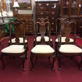 Vintage Dining Chairs, Hickory Chair Furniture, Set of Six