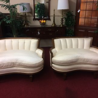 Vintage Settees, Kidney Shaped Sofas