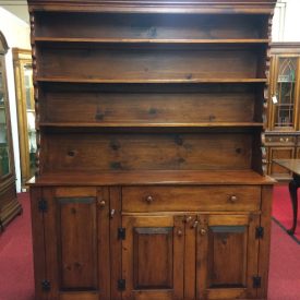 Pewter Cabinet, Antique Style Furniture