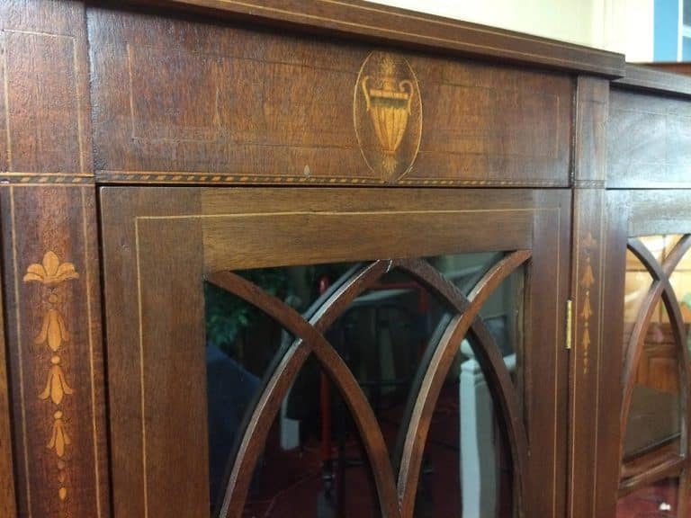 Antique China Cabinet, Federal Style Furniture