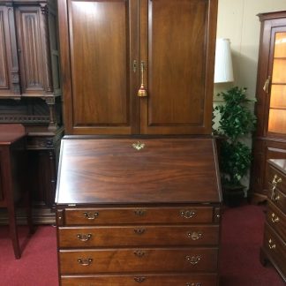 Vintage Blind Door Secretary Desk, Attributed to Craftique Furniture