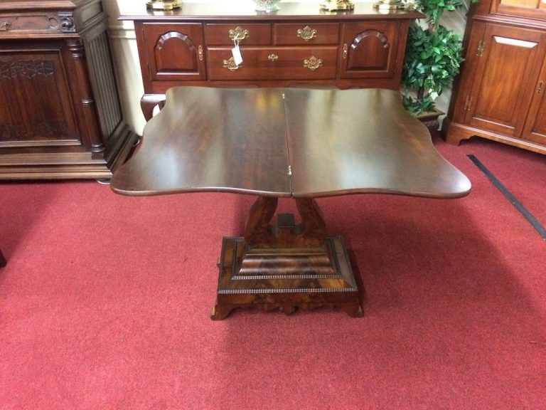 Antique Games Table, Mahogany Hall Table