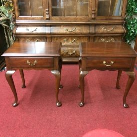 Vintage Henkel Harris Nightstands, The Pair