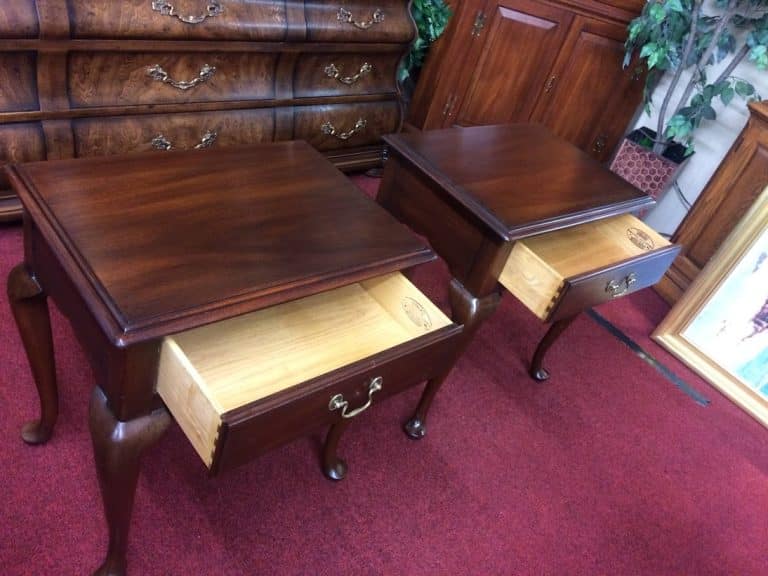 Vintage Henkel Harris Nightstands, The Pair