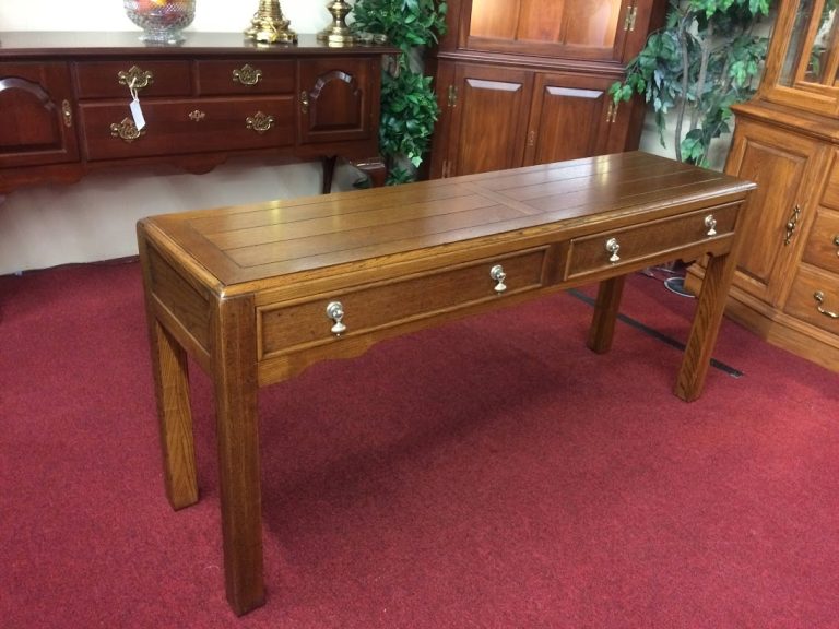 Vintage Sofa Table, Henredon Furniture