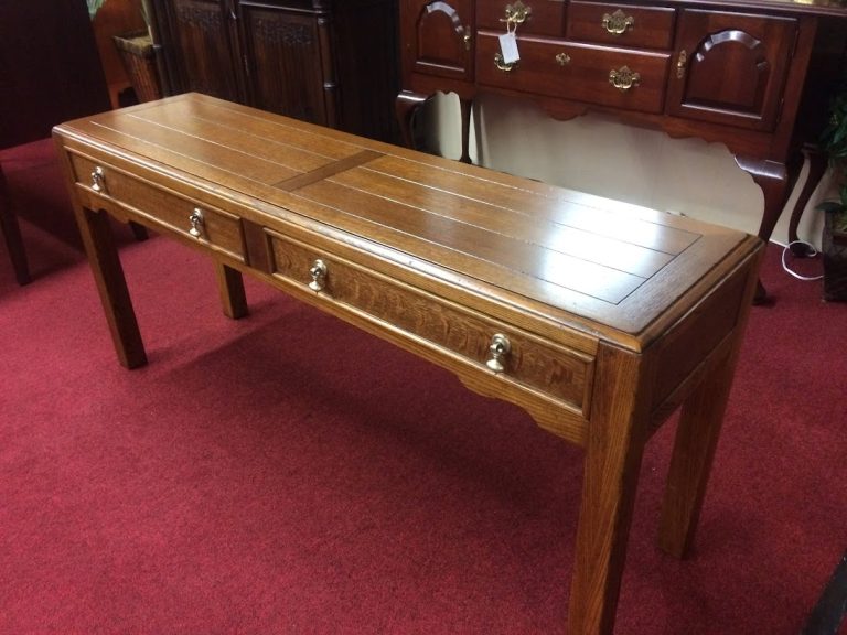 Vintage Sofa Table, Henredon Furniture