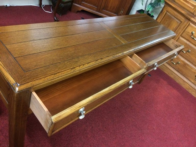 Vintage Sofa Table, Henredon Furniture