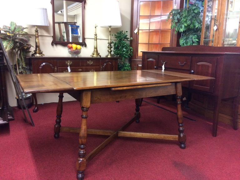 Vintage Maple Table, Draw Table