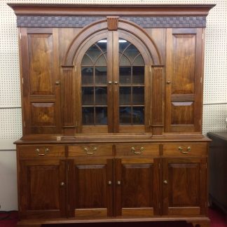 Walnut Cabinet, Custom Made Breakfront