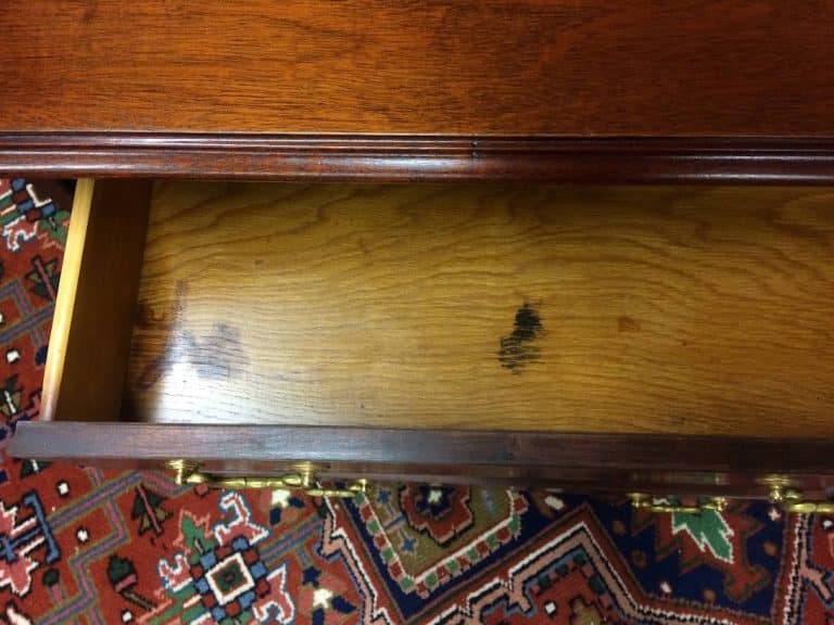 Vintage Three Drawer Chest, Mahogany Wood