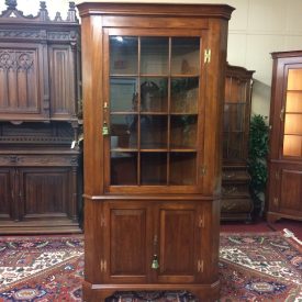 Vintage Corner Cabinet, Henkel Harris Furniture