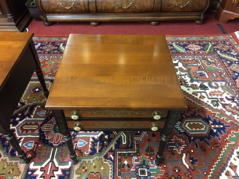 Vintage End Tables, Hitchcock Furniture, The Pair