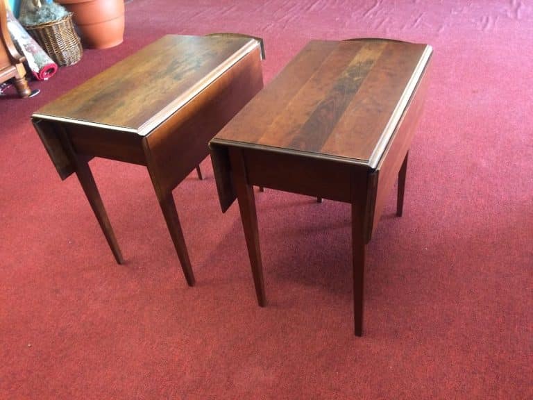 Vintage Pembroke End Tables, Statton Furniture, The Pair