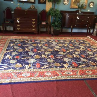 Vintage Oriental Rug, Persian Carpet, Tabriz