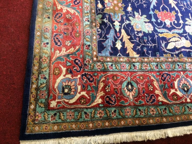 Vintage Oriental Rug, Persian Carpet, Tabriz