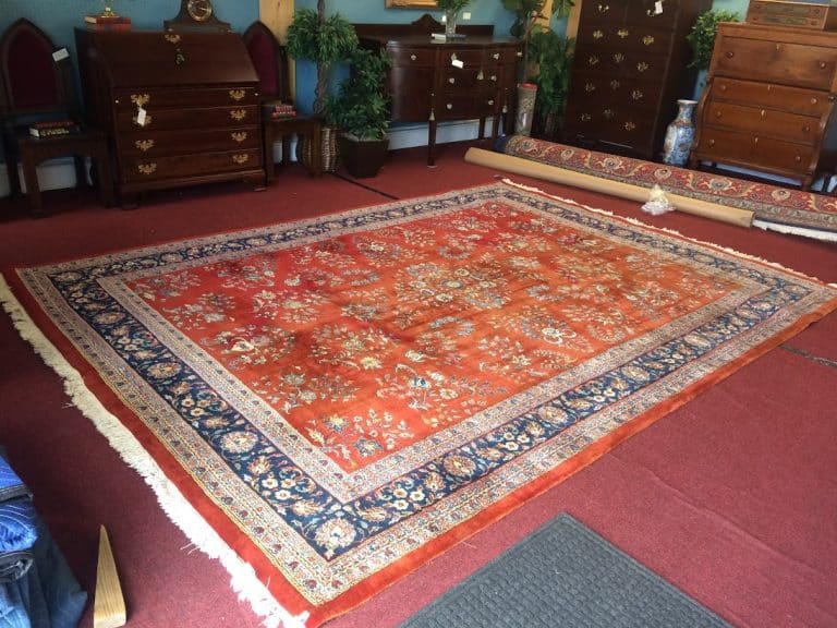 Vintage Persian Rug, Room Size Rug