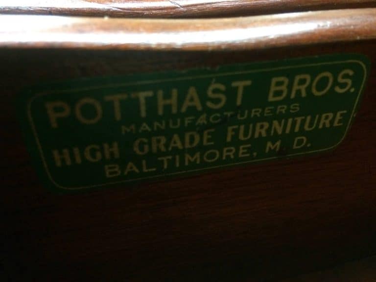 Vintage Desk, Mahogany Vanity, Potthast Furniture