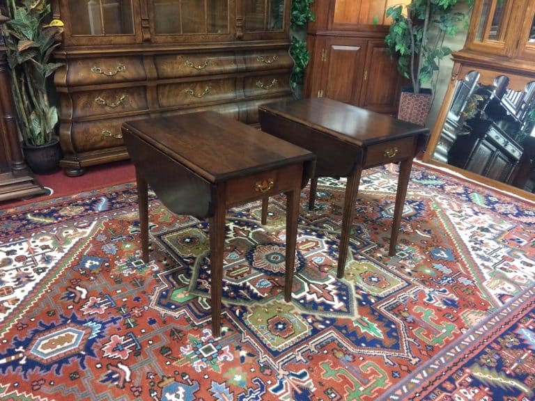 Vintage End Tables, Pembroke Style Tables, Statton Furniture