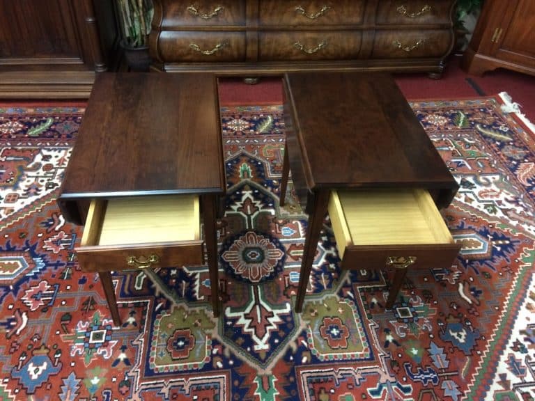 Vintage End Tables, Pembroke Style Tables, Statton Furniture