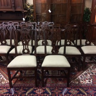 Vintage Dining Chairs, Statton Furniture, Set of Twelve