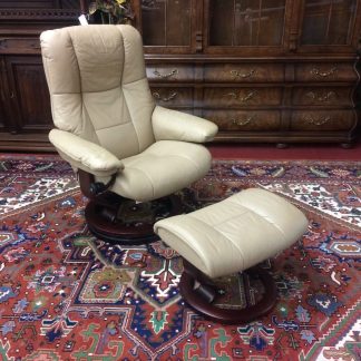 Vintage Recliner with Ottoman, Stressless Furniture, Ekornes Furniture