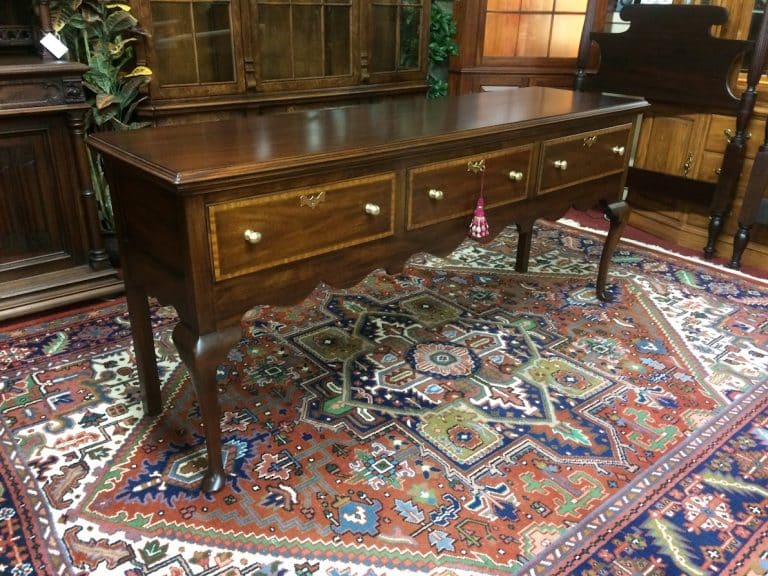 Vintage Huntboard, Henkel Harris Furniture, Inlaid Sideboard