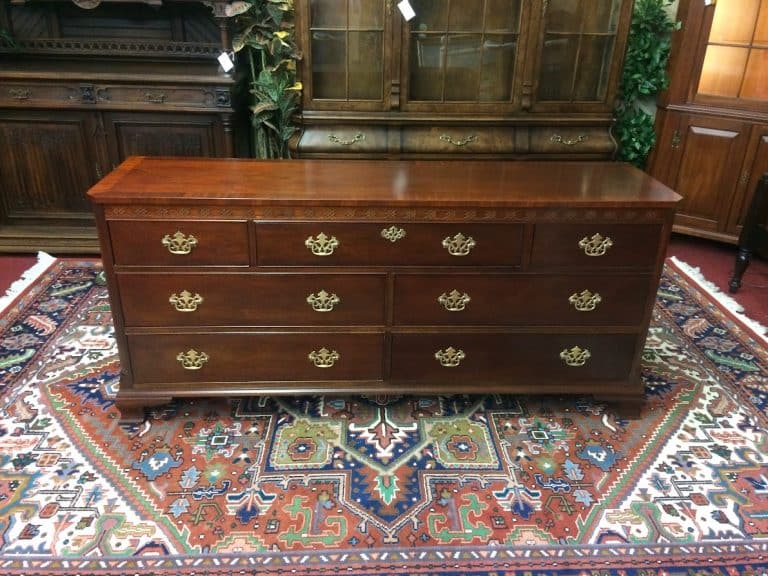 Vintage Dresser, Mahogany Wood, Baker Furniture