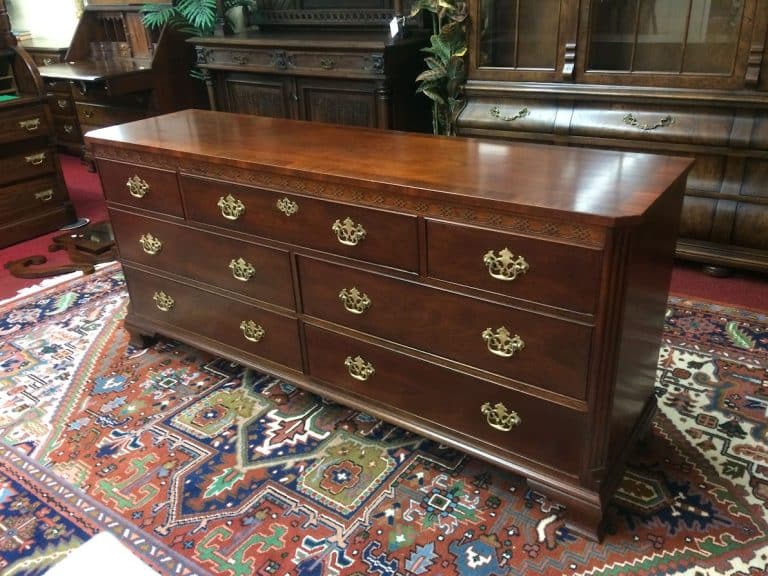 Vintage Dresser, Mahogany Wood, Baker Furniture