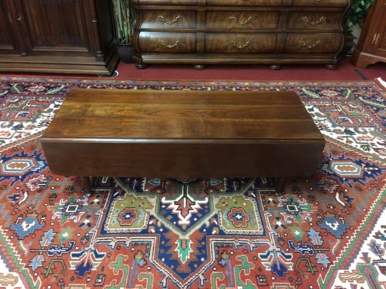 Vintage Cherry Coffee Table, Drop Side Coffee Table