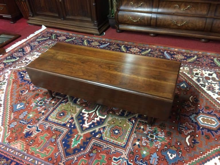 Vintage Cherry Coffee Table, Drop Side Coffee Table