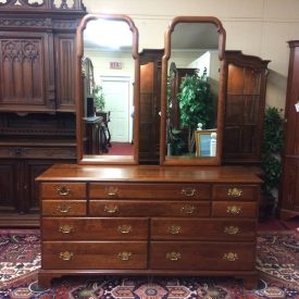 Vintage Dresser, Cherry Wood, Henkel Harris Furniture