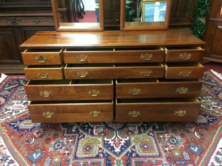 Vintage Dresser, Cherry Wood, Henkel Harris Furniture