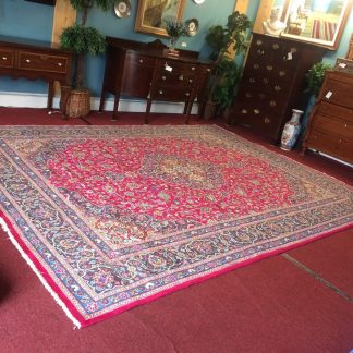 Vintage Persian Rug, Hand-Knotted Room Size Rug