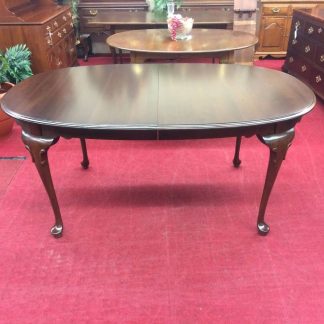 Vintage Dining Table, Cherry Wood, Ethan Allen Furniture