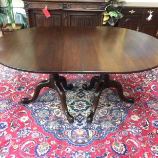 Vintage Dining Table, Solid Mahogany, Henkel Harris Furniture