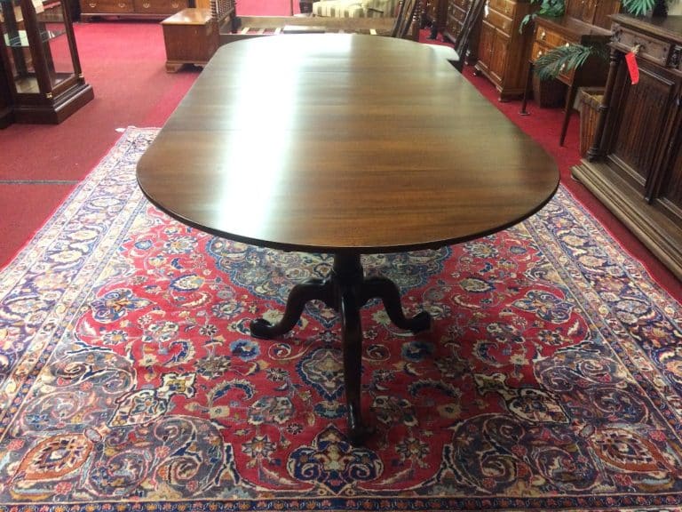 Vintage Dining Table, Solid Mahogany, Henkel Harris Furniture