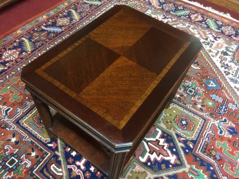 Vintage End Table, Mahogany Table, Lane Furniture