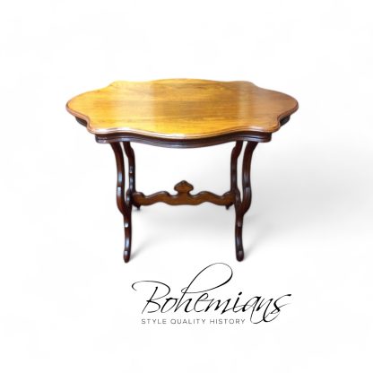 Turtle Top Table, Victorian Furniture, Antique Furniture