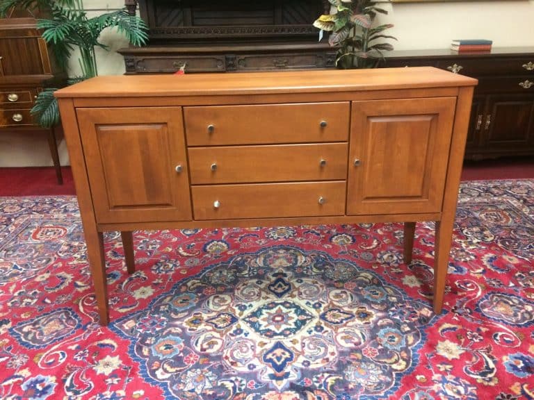 Vintage Sideboard, Canadel Furniture, Birch Wood