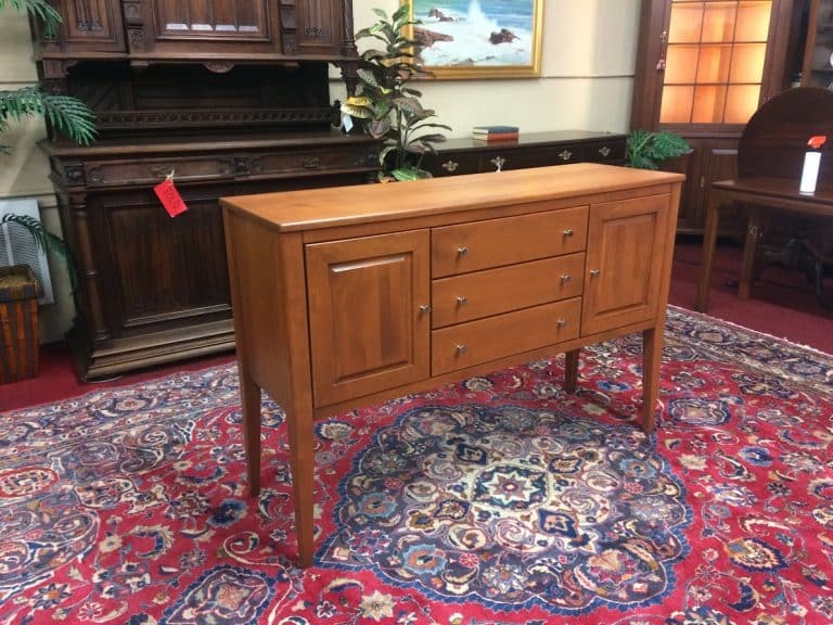 Vintage Sideboard, Canadel Furniture, Birch Wood