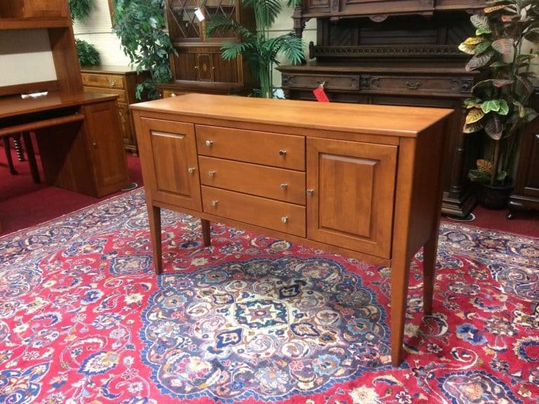 Vintage Sideboard, Canadel Furniture, Birch Wood