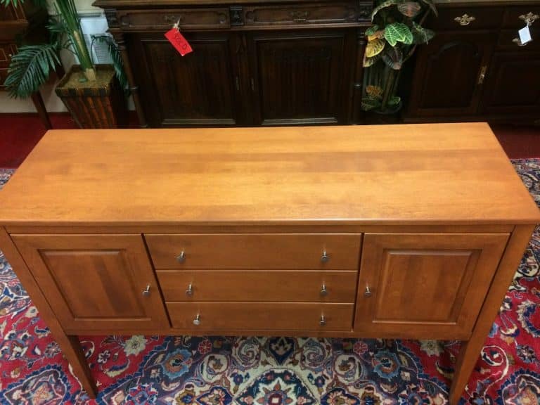 Vintage Sideboard, Canadel Furniture, Birch Wood