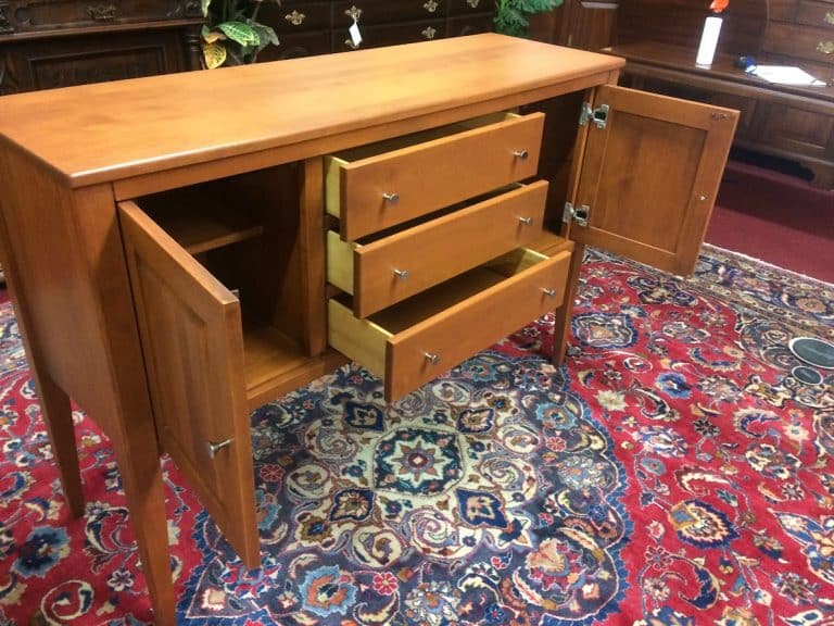 Vintage Sideboard, Canadel Furniture, Birch Wood