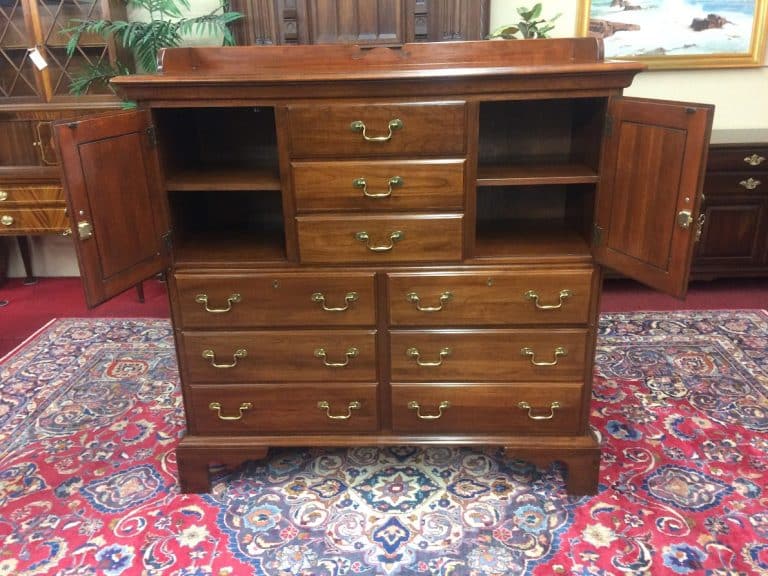 Vintage Large Dresser/Chest, Cherry Wood