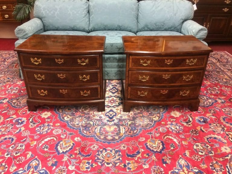 Vintage Nightstand Chests, Henredon Furniture, Aston Court