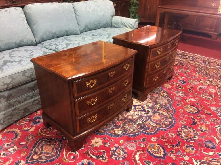 Vintage Nightstand Chests, Henredon Furniture, Aston Court