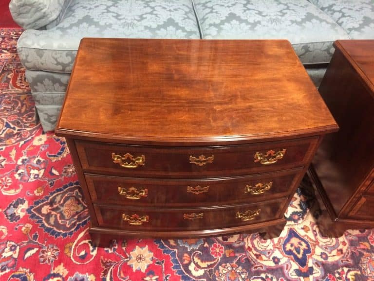 Vintage Nightstand Chests, Henredon Furniture, Aston Court