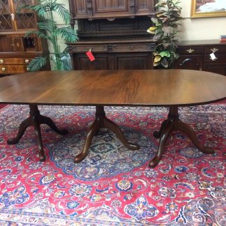 Vintage Dining Table, Kittinger Furniture, Kittinger Williamsburg